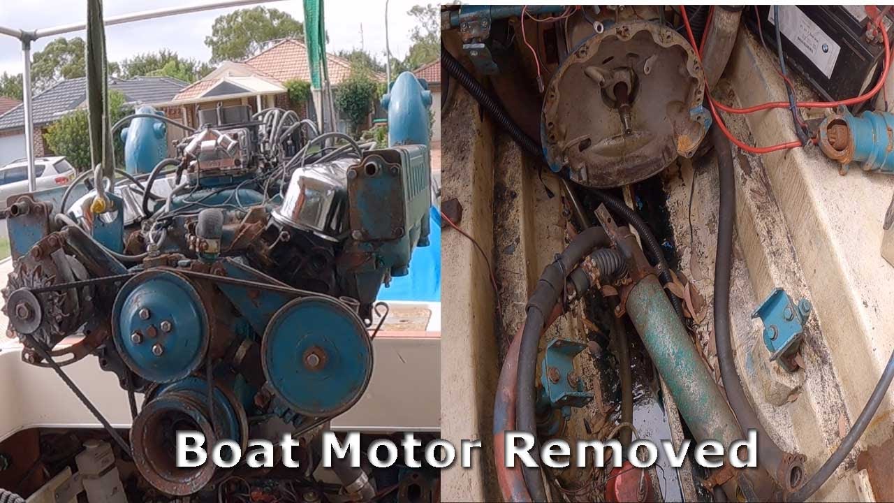 Boat Engine Removal