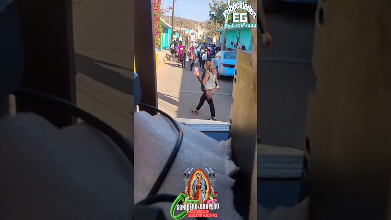 Recorrido Rumbo al lugar del festejo 2do Ani Congreso SonideroGrupero Guadalupano Acatlán Parte 6