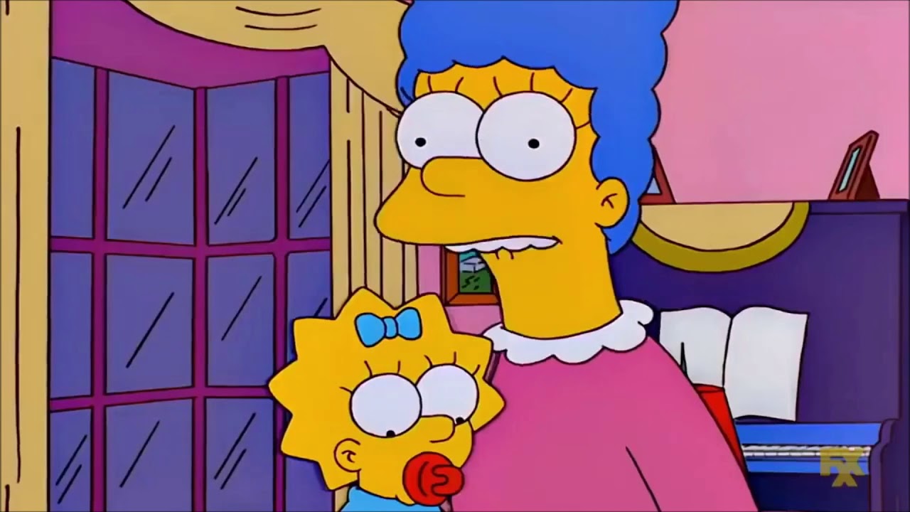 Marge Simpson voice comparison 1987 - 2020