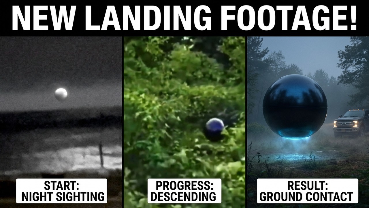 New UFO Landing?! BREAKING 