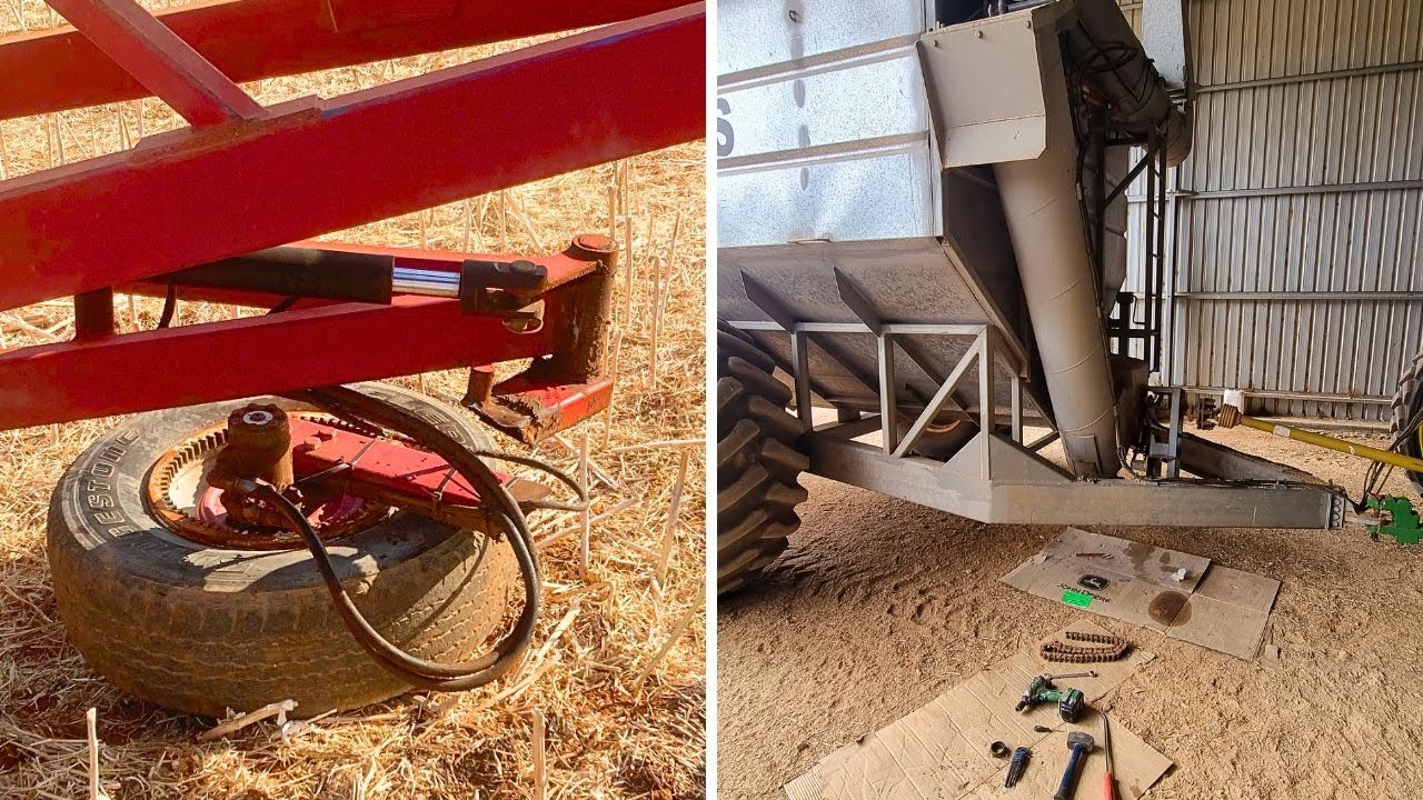 #7 The Absolute Carnage Continues | Snapped Shaft On The Chaser Bin | Wheat Harvest, Australia 2023