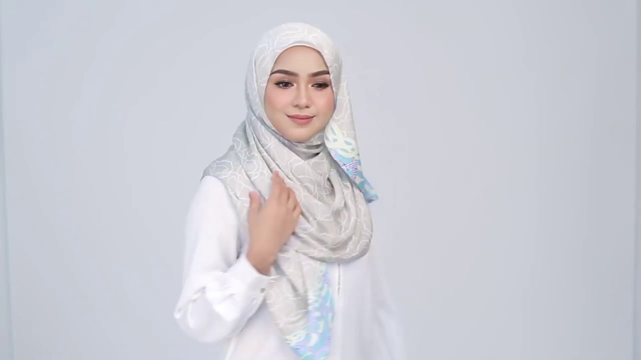 Simple Shawl Tutorial | Malaysia Hijab Tutorial | Galeri Ariani
