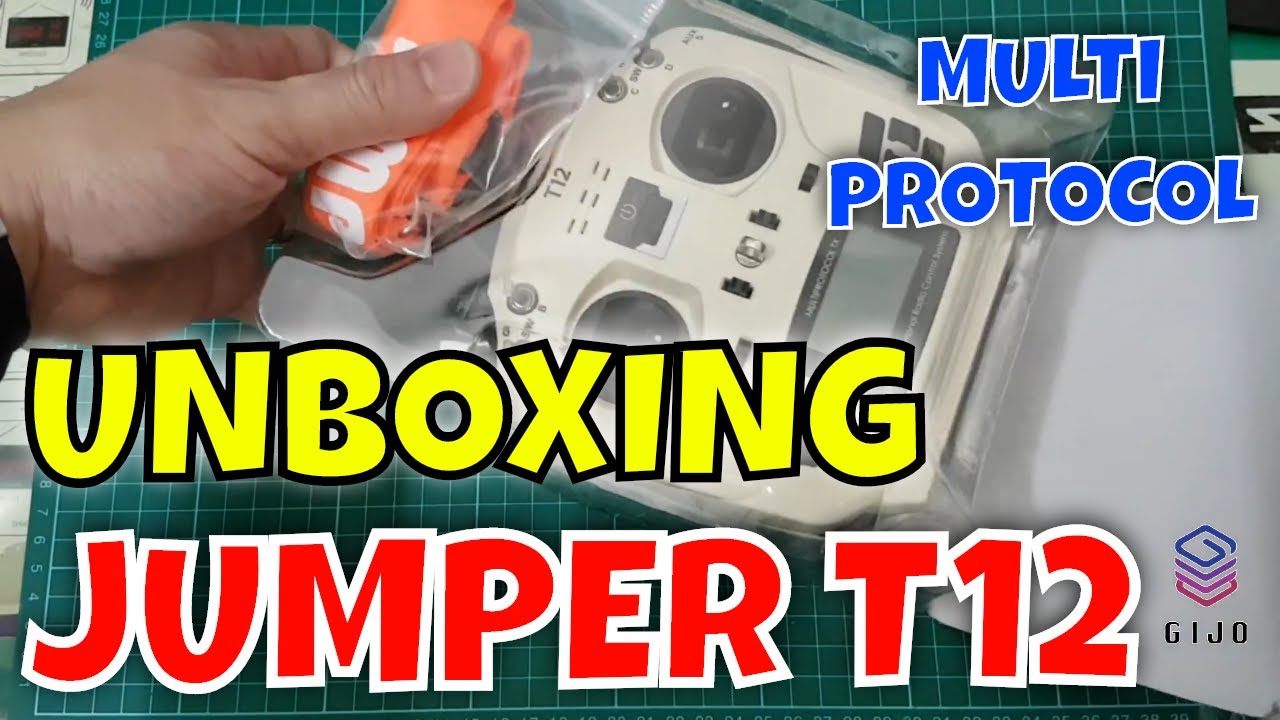 Unboxing Jumper T12 OpenTX 16CH Multi-protocol Radio Transmitter