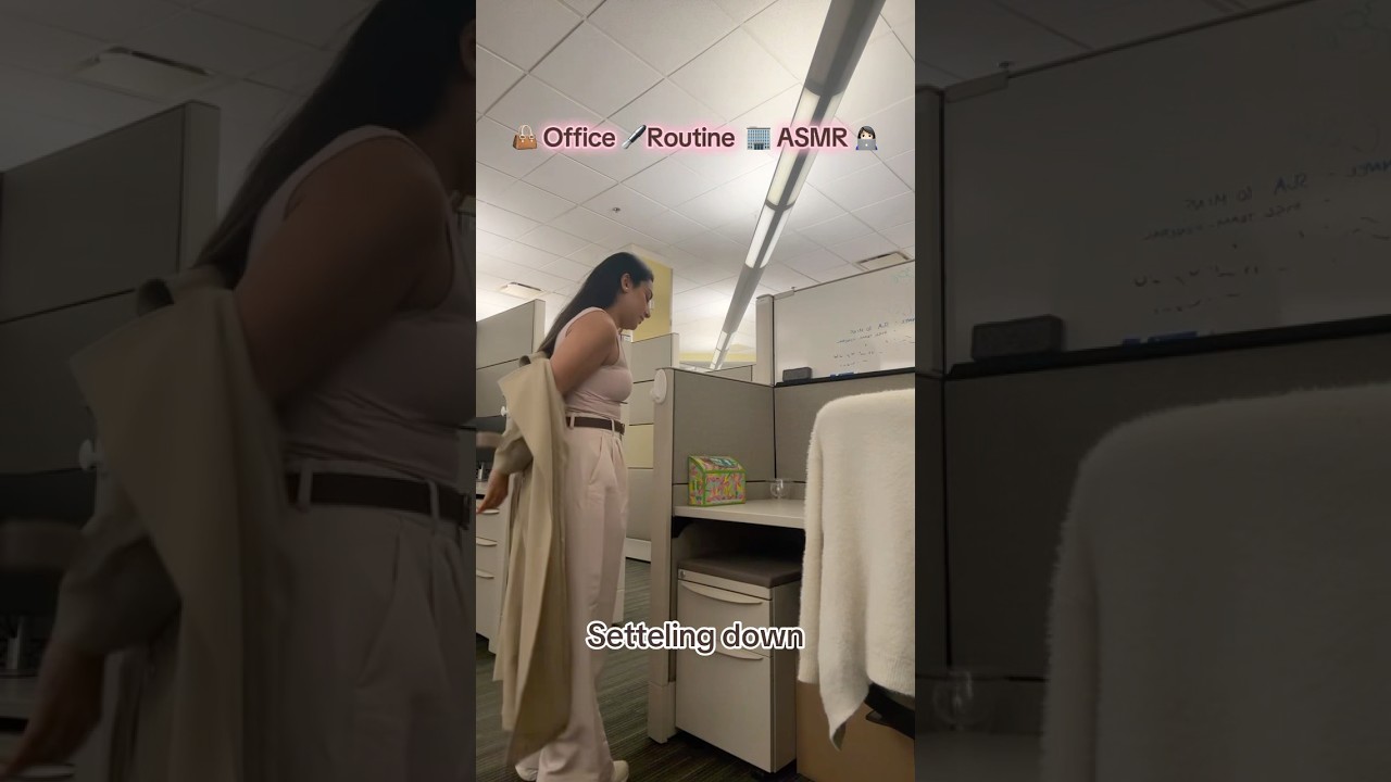 #officelife #asmr #worklife #officevlog