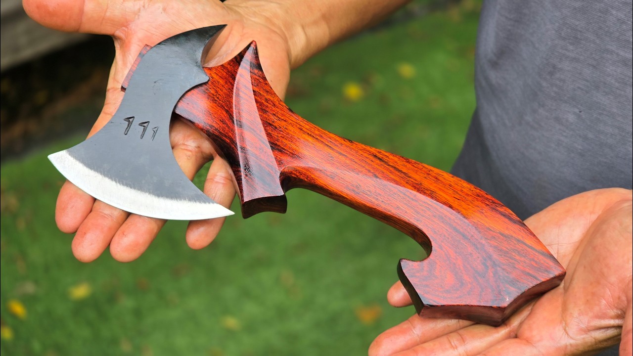 Exotic Wood Custom Axe Handle Goes to the US
