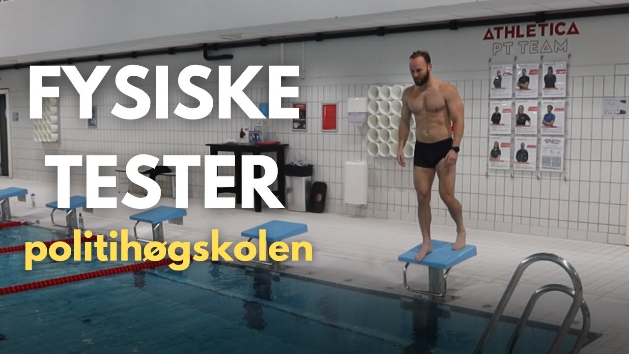 Jeg Tester De Fysiske Kravene Til Politihøgskolen