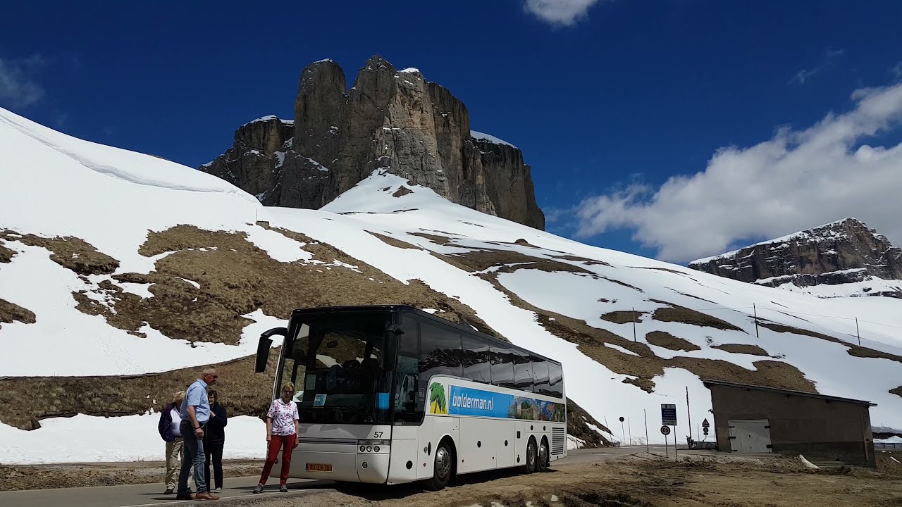 Dolomieten, Italië: Busreis met Bolderman, mei 2019 movie.