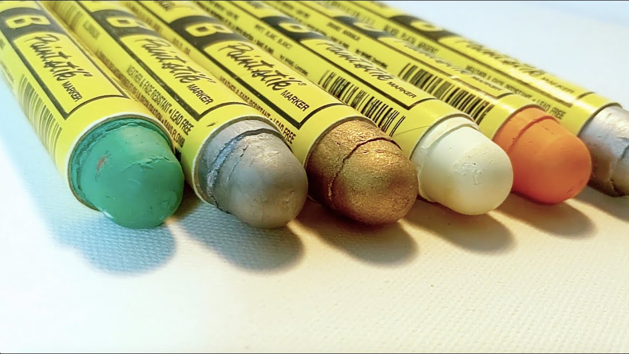 Обзор маркера Markal B Paint Stick и подробный тест поверхности для маркировки | САМЫЙ ЗАБАВНЫЙ Т...