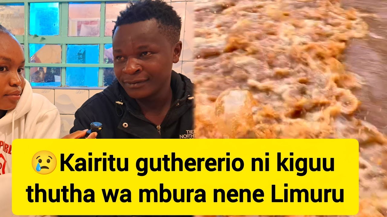 😢Mwana guthererio ni kiguu thutha wa mbura nene Limuru 💔