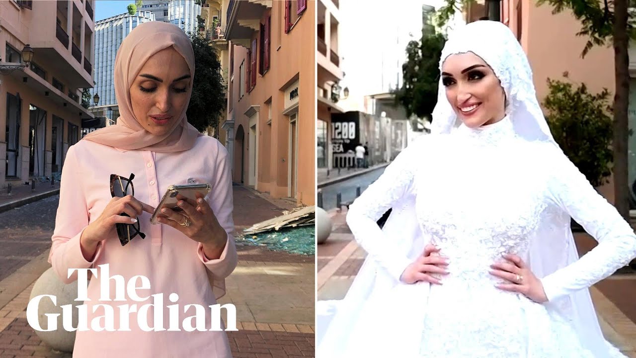 Beirut bride describes moment explosion hit during photoshoot: 'We are still in shock'
