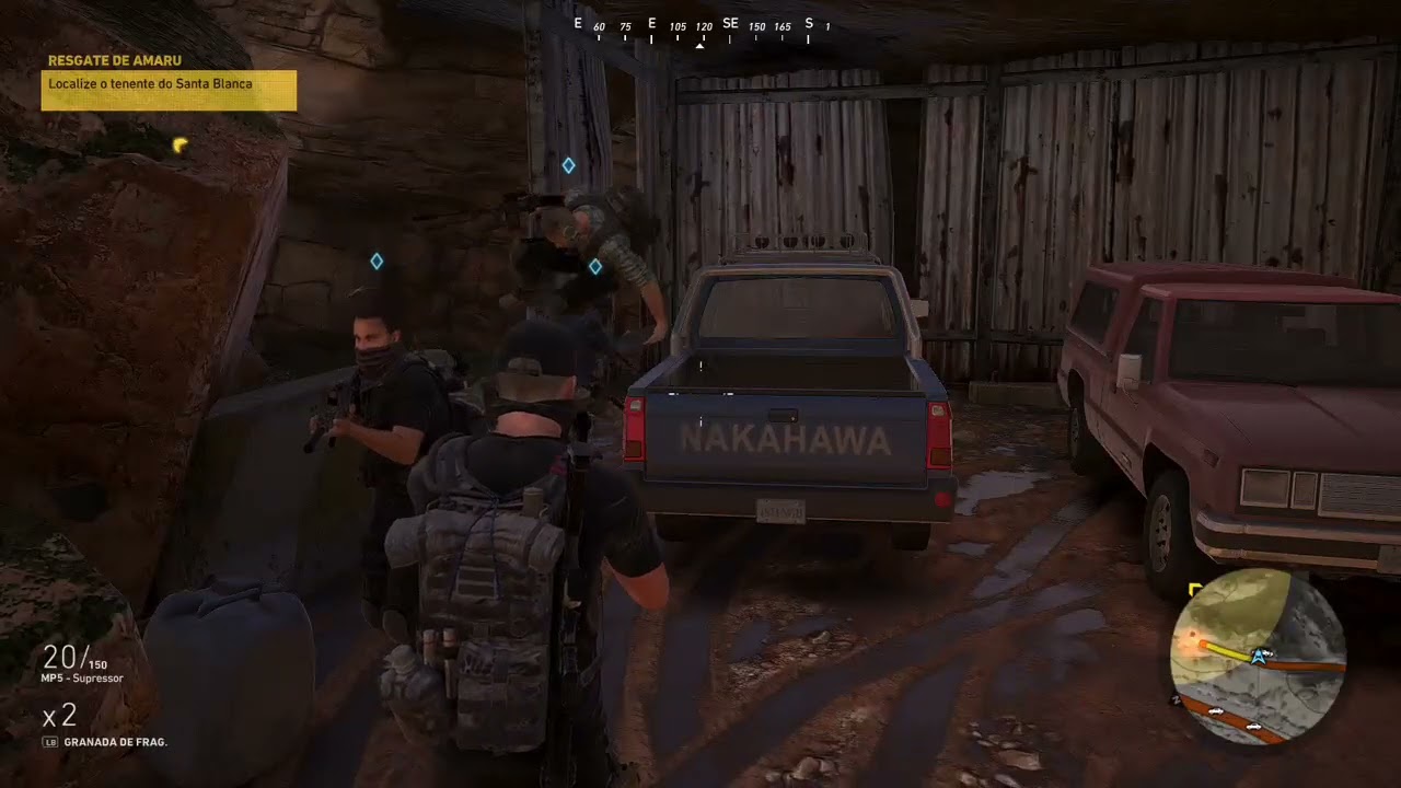 PlayerNoob em Tom Clancy's Ghost Recon® Wildlands - é mais perigoso pros aliados que pros inimigos