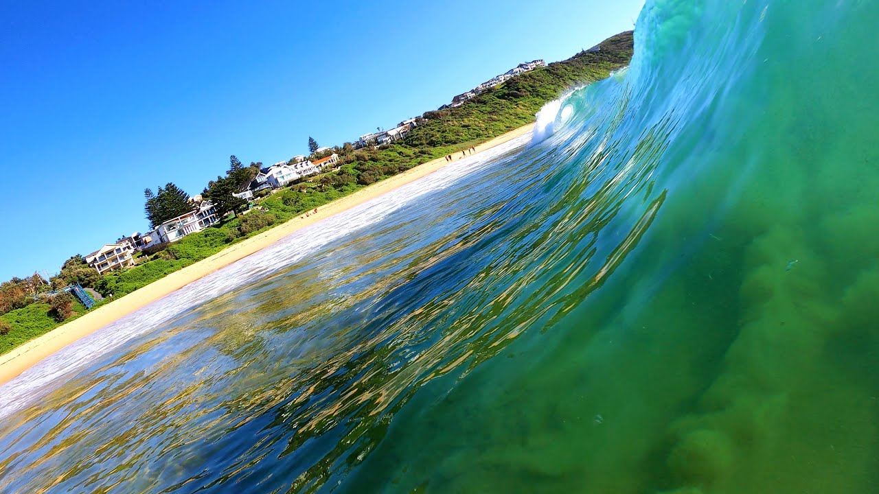 Shorebreak to the left of me, Reefbreak to the right - here I am...
