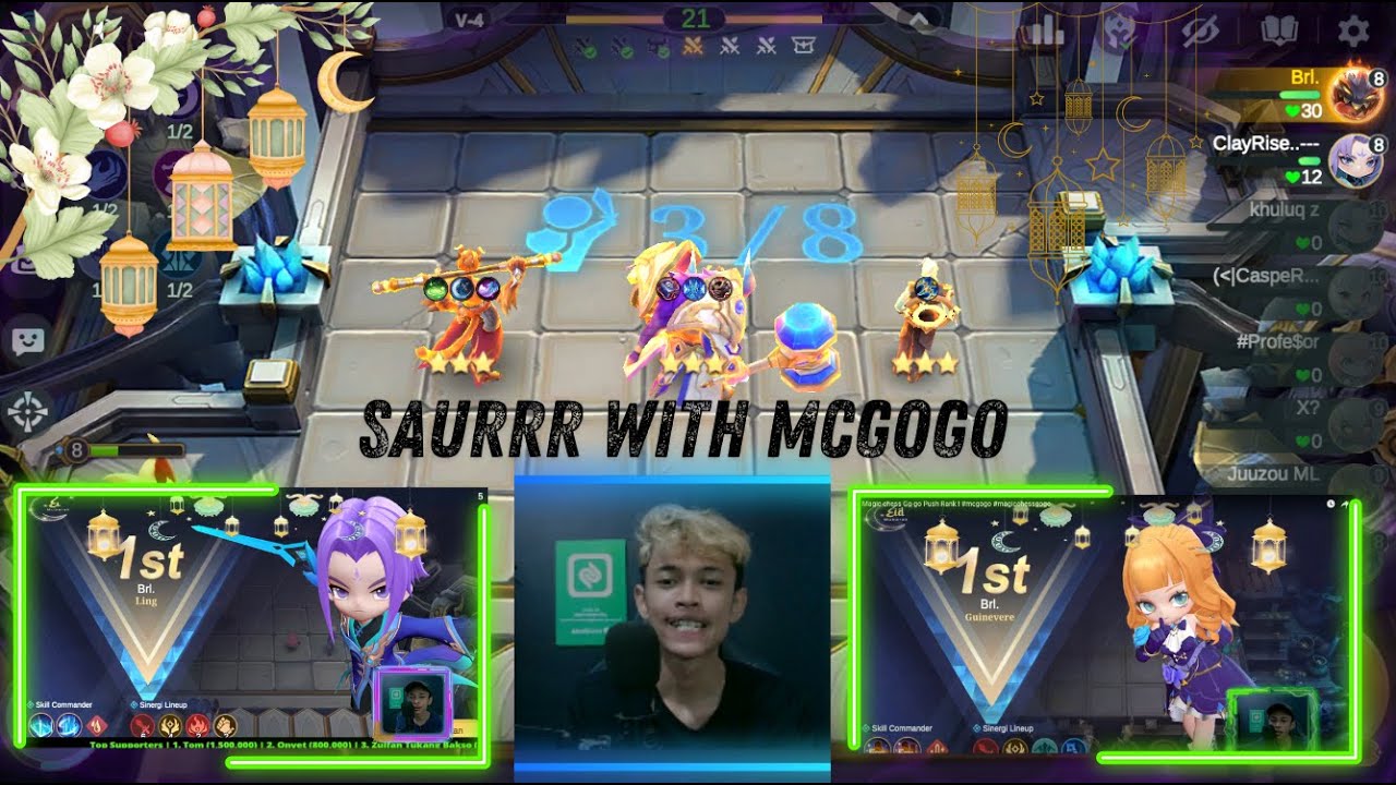 Magic chess Go go Push ! #mcgogo #magicchessgogo #mcgogolive