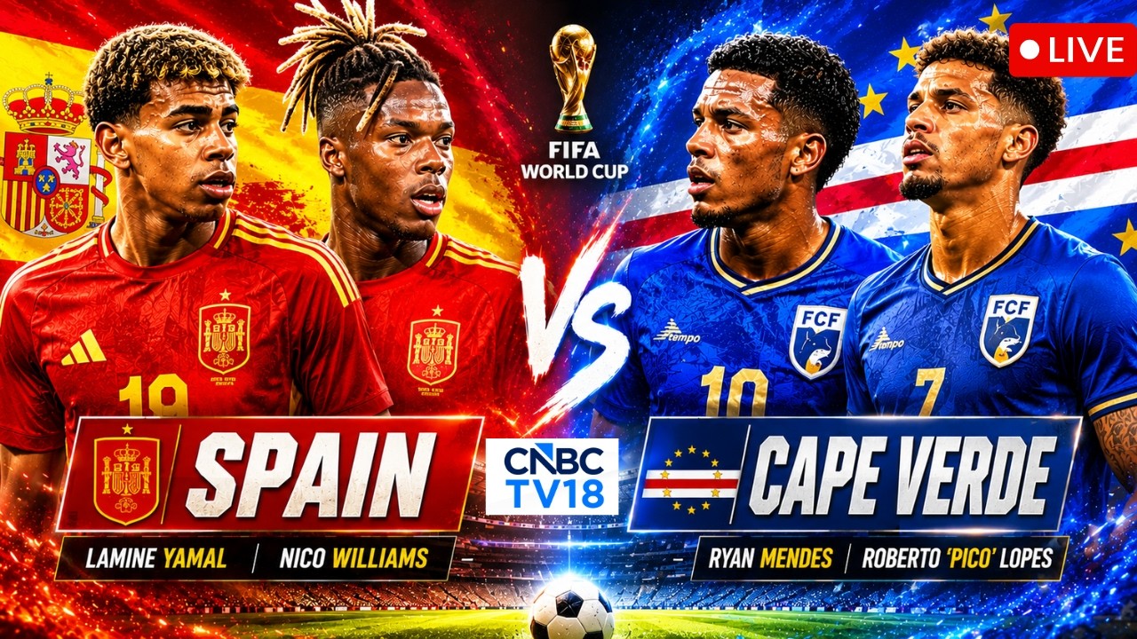 🔴Spain vs Cape Verde Football LIVE Score: FIFA World Cup 2026 Match In Mercedes-Benz Stadium | N18G
