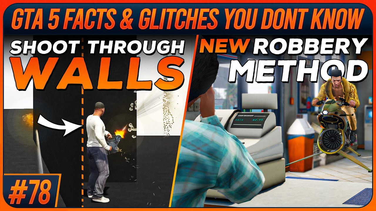 GTA 5 Facts and Glitches You Don't Know #78 (From Speedrunners)