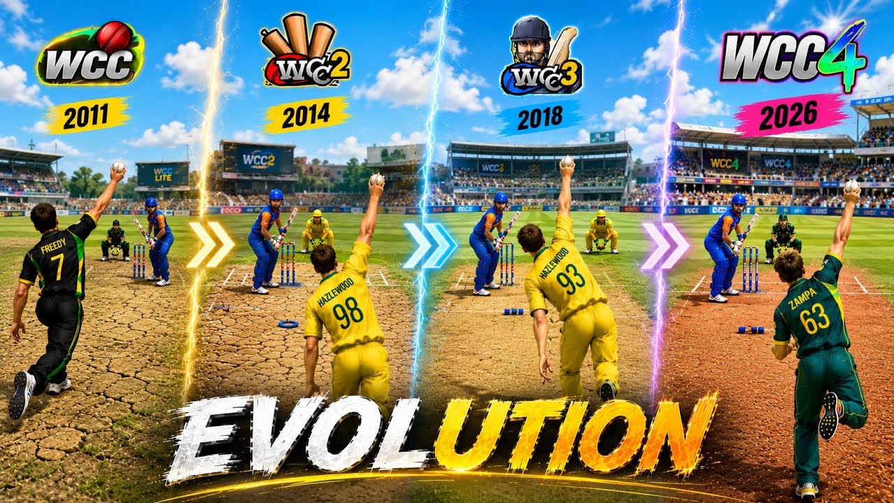 WCC 1 to WCC 4 Evolution 🔥 Biggest Upgrade Ever?
