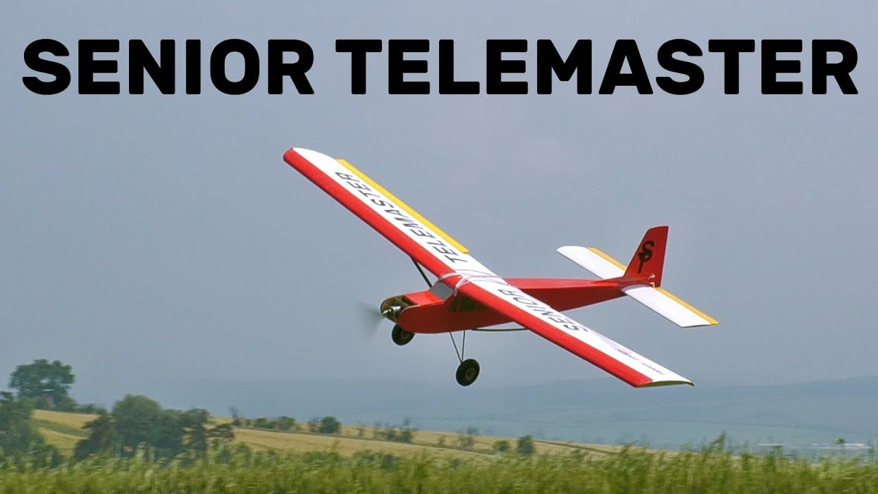 SENIOR TELEMASTER | 2,4m RC airplane | 4K | Halenkovice 2023