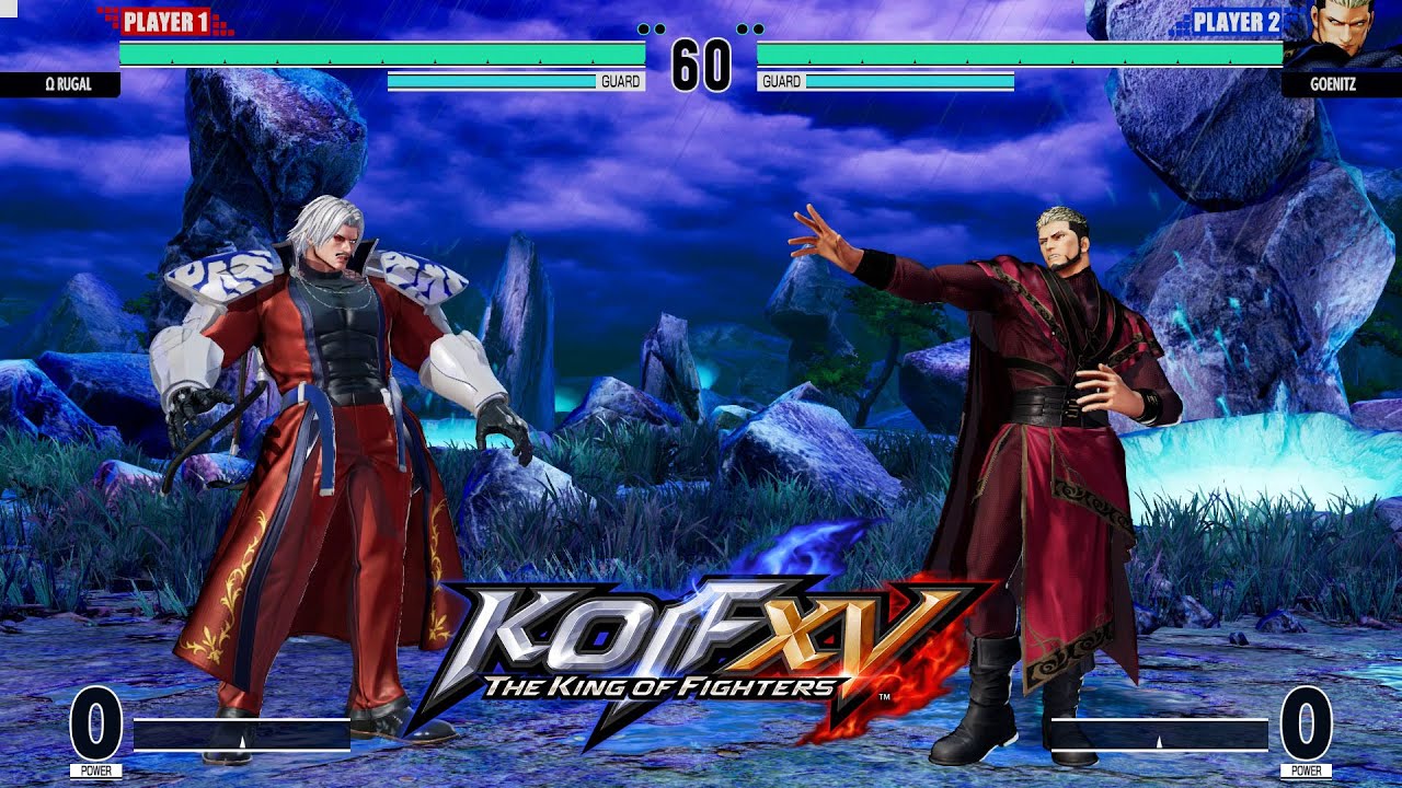 KOF XV - Omega Rugal (Boss Challenge Ver.) VS Goenitz (Boss Challenge Ver.)