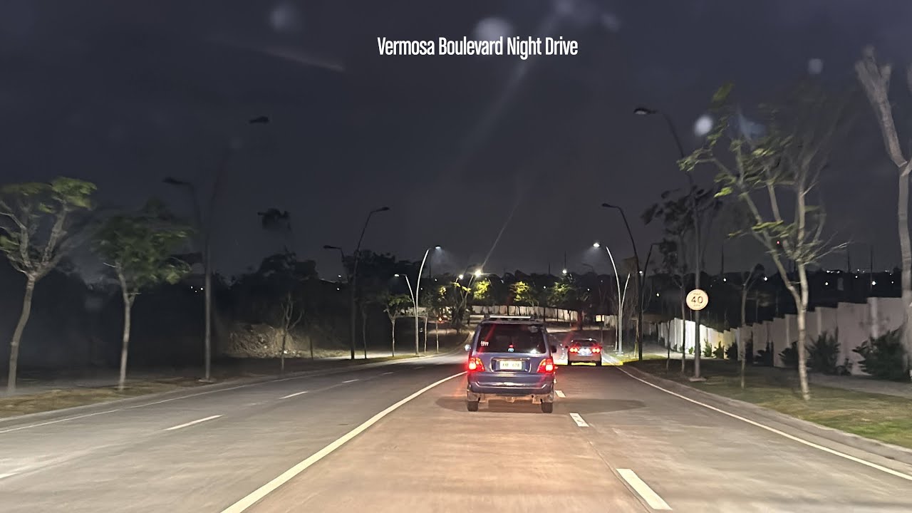 Vermosa Boulevard Night Drive