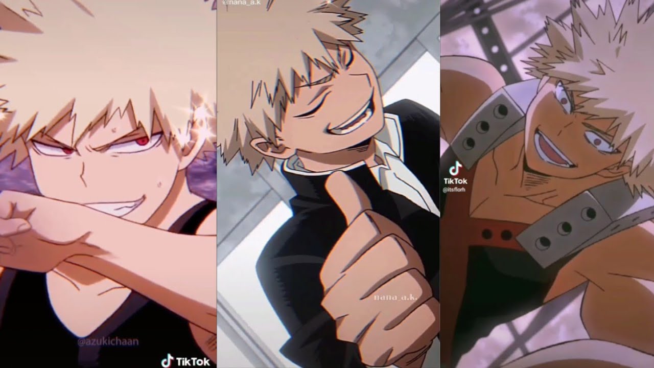 tiktoks that would make you a simp for Katsuki Bakugou