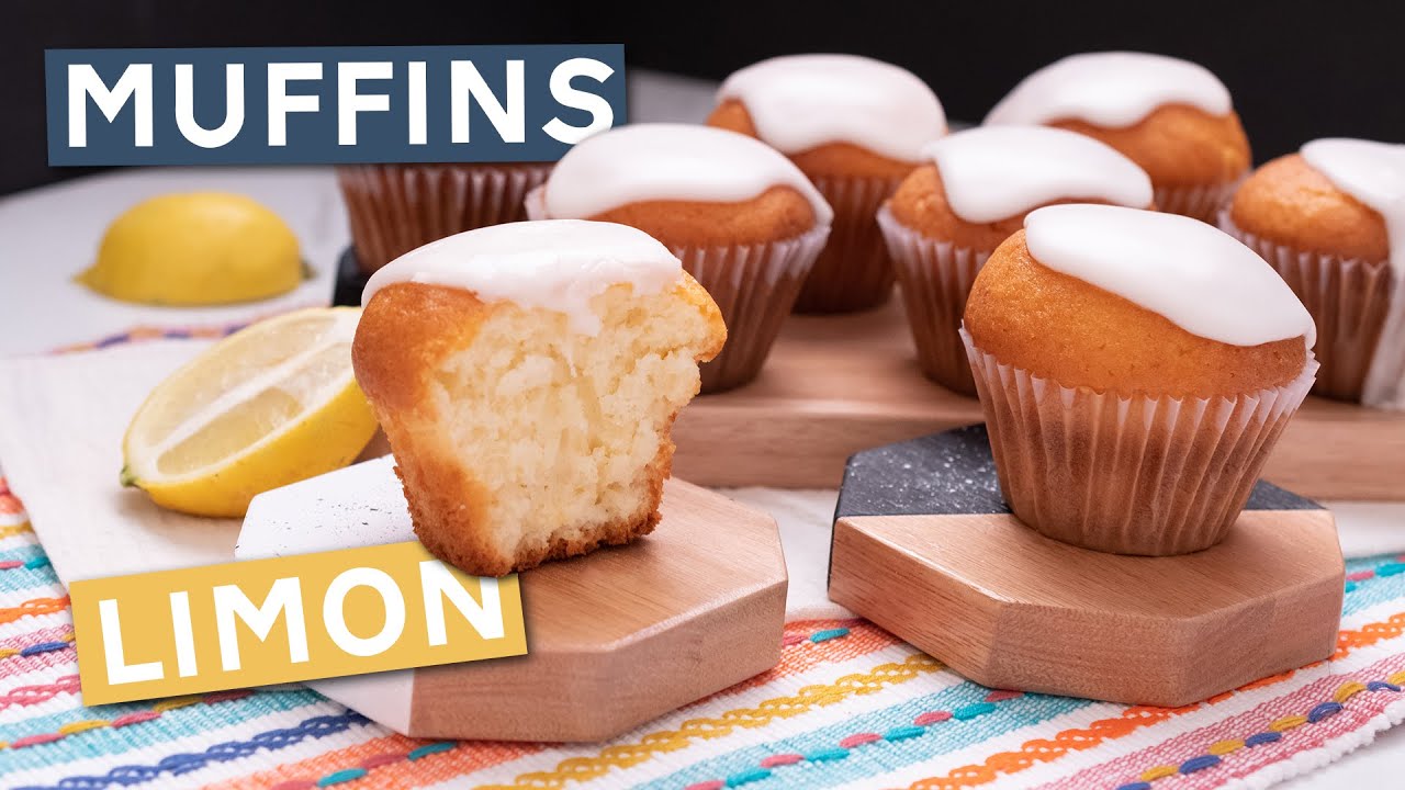 Como Hacer Muffins de Limon 🍋