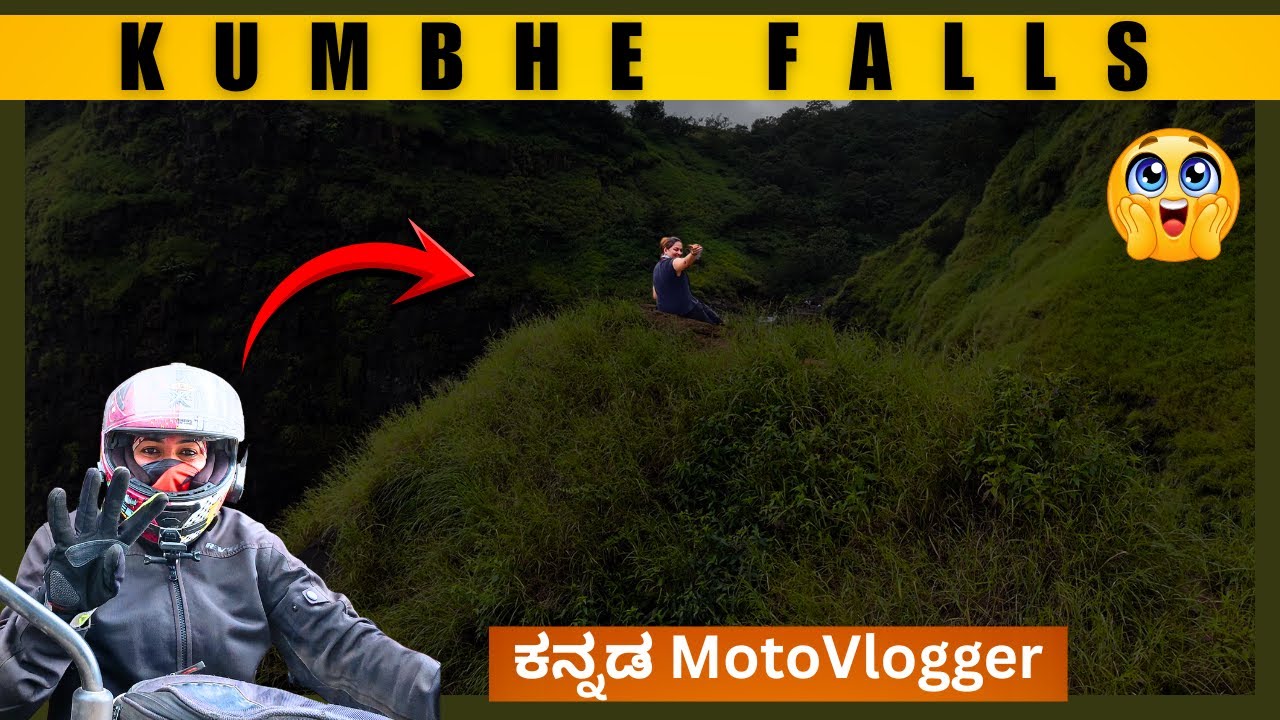 Kumbhe Waterfall | Bike Journey To This Death Pool | Varisu Movie Waterfalls | Kannada