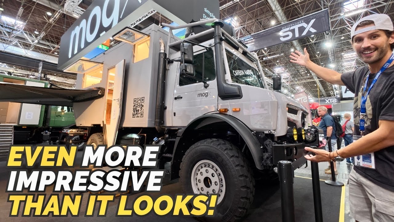Этот автодом вас поразит! Mercedes-Benz Unimog MogX 2026 года