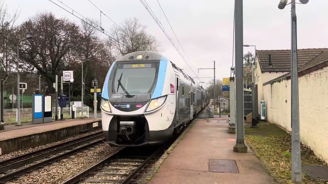 Regio2n Alstom Z 57000 RER D Mission PIVA Direction Paris Gare de Lyon