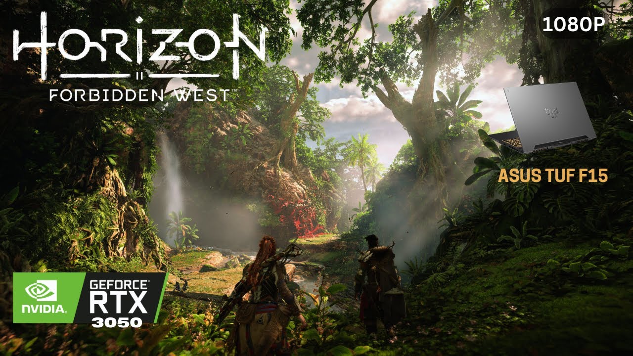 Horizon Zero Dawn Forbidden West on RTX 3050 Laptop