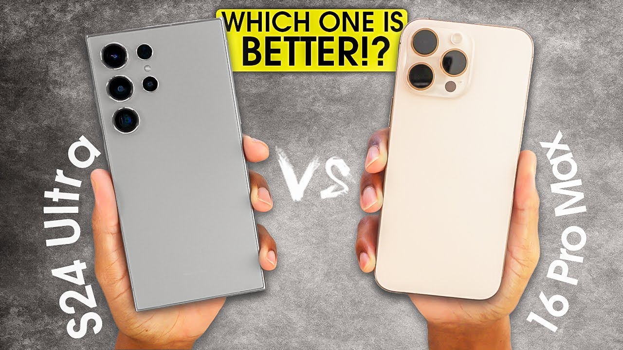 iPhone 16 Pro Max vs S24 Ultra BRUTALLY HONEST