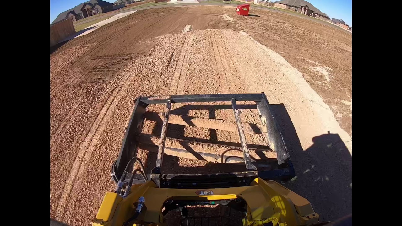 SkidMax Box Grader for a Skidsteer