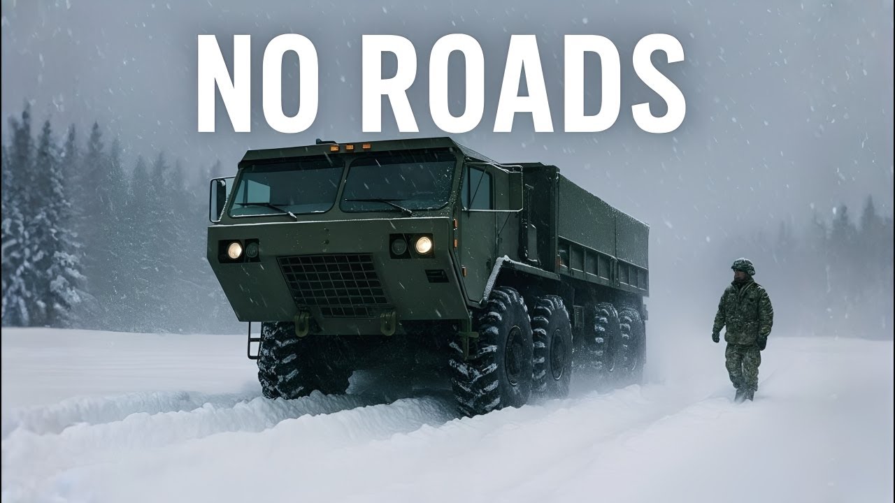 The Biggest Military Snow Trucks Ever Built for Terrain Where Roads Don’t Exist