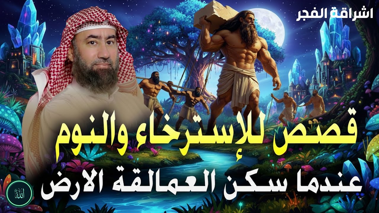 قصص للإسترخاء والنوم ستأخذك لعالم آخر  عندما سكن العمالقة الأرض   أروع القصص المشوقة  🎧 نبيل العوضي