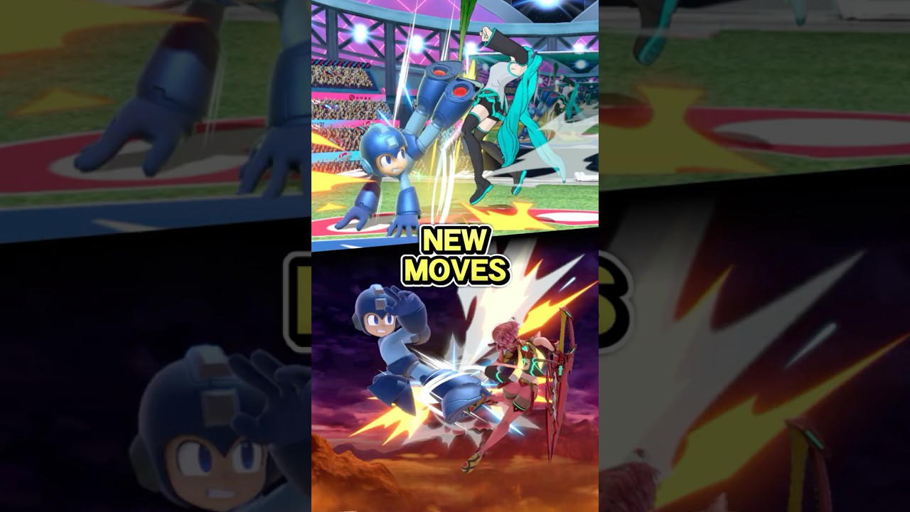 What if Mega Man got NEW Moves? [HDR Showcase] #smashultimate #megaman #smashmods
