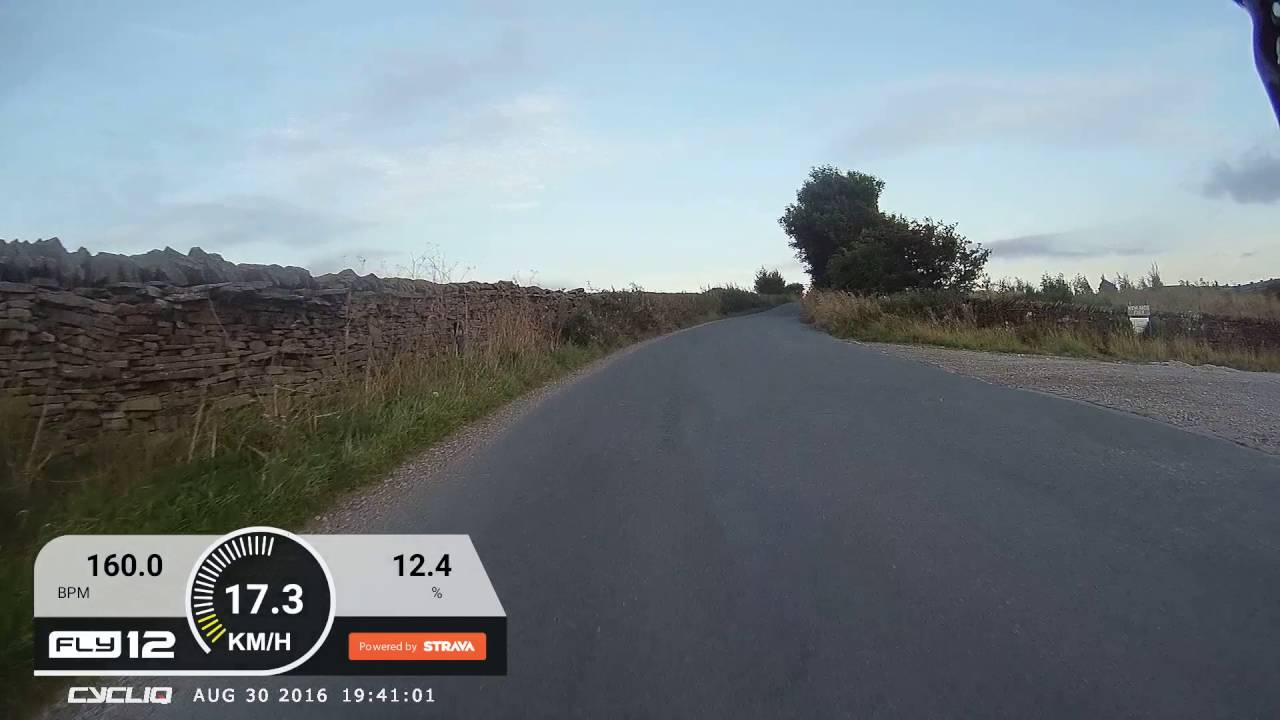 Giant Road e+1 Hill Climbing cycliq fly 12 Test