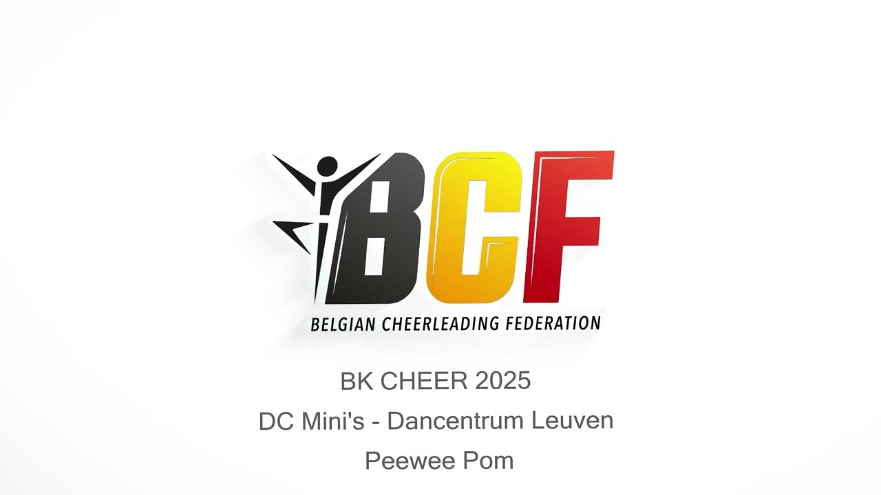 BK CHEER 2025 - DC Mini's - Dancentrum Leuven - Peewee Pom