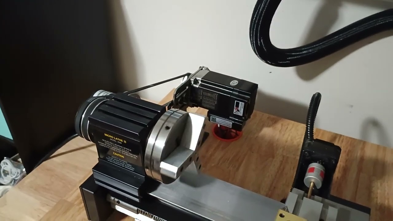 Taig micro lathe with Rocket ELS - intro