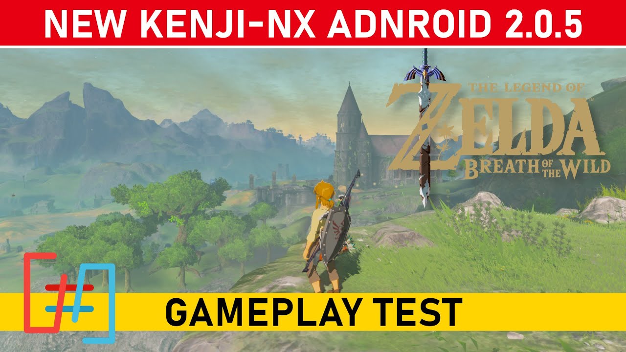 Zelda Breath of The Wild on New KENJI-NX ANDROID 2.0.5 | Switch Emulation on Android