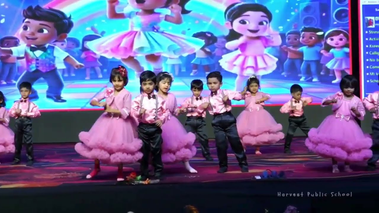 🎶 Tiny Stars Dance Performance(Nursery) – Annual Day Celebration 💃🌟 | Harvest primary