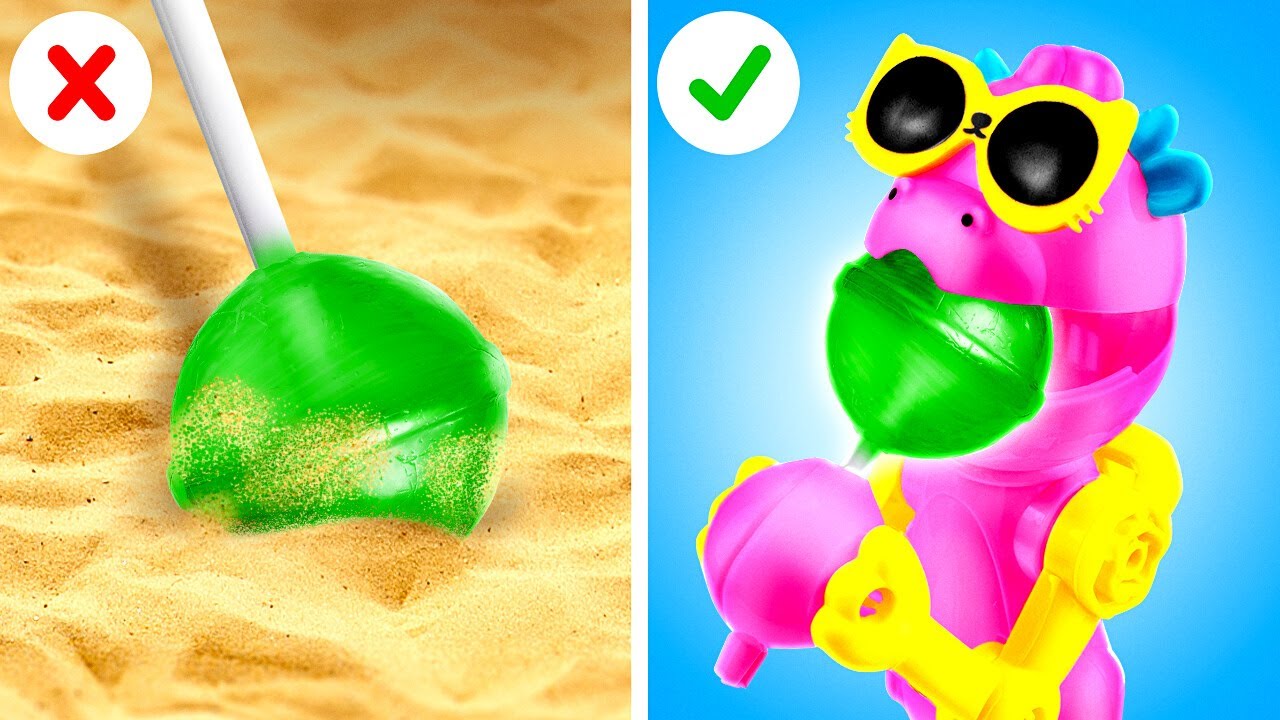 TOP 10 wakacyjnych trik&oacute;w na lato! Ekstremalne letnie triki na fajne wakacje według La La Lajf Emoji