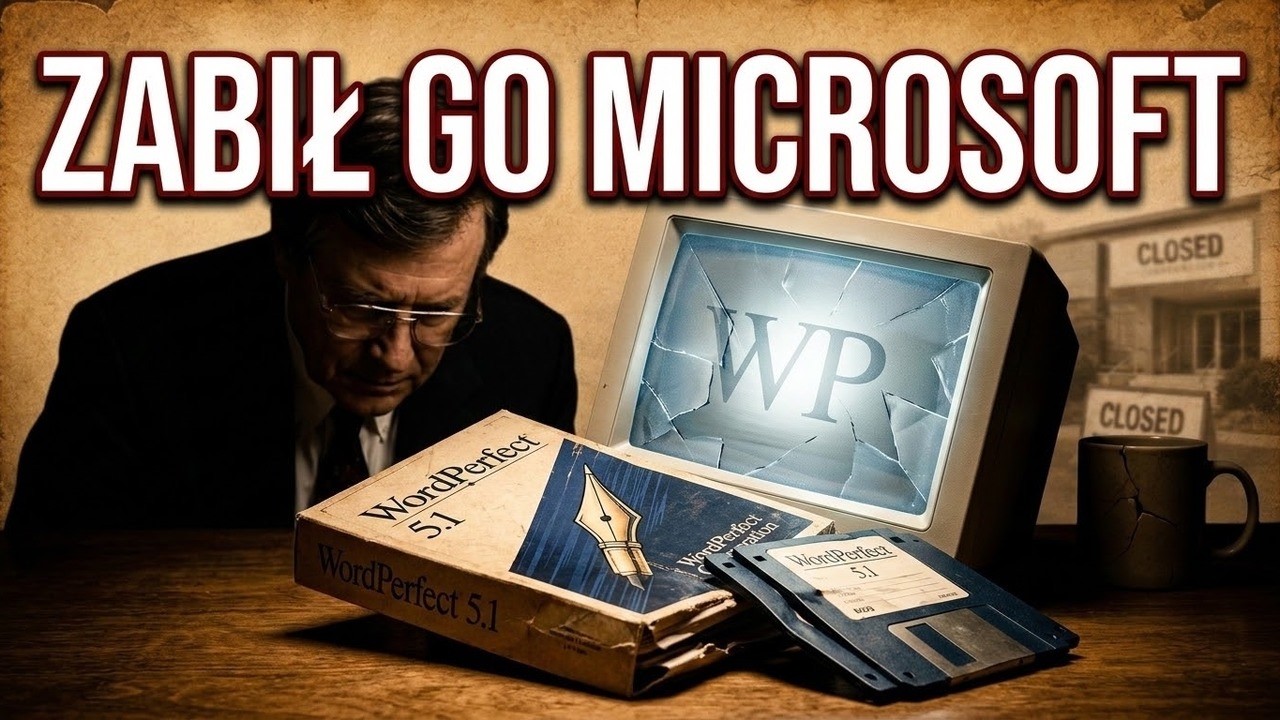 WordPerfect &mdash; program, kt&oacute;ry rządził USA i przegrał z Wordem