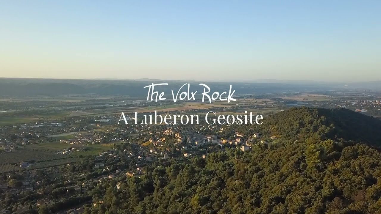 Luberon Geosites : the Volx Rock