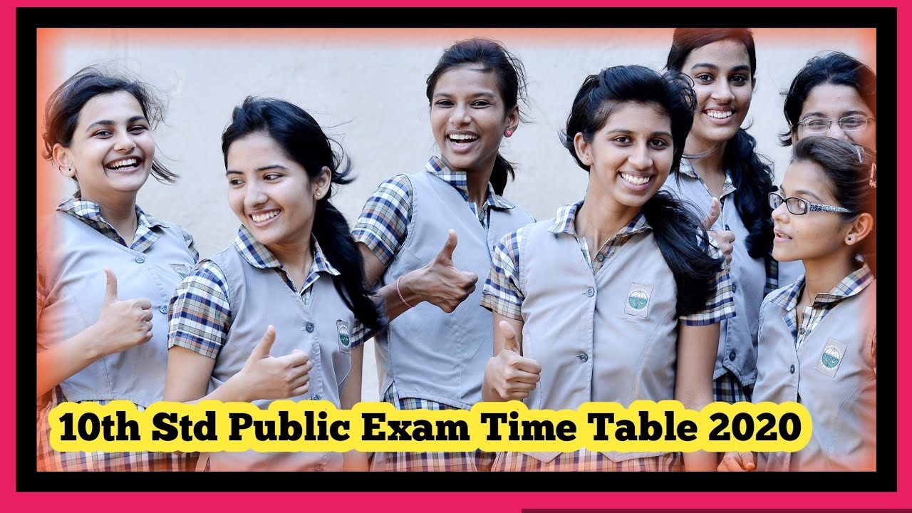 பத்தாம் வகுப்பு பொதுத்தேர்வு அட்டவணை Mass || 10th Std Public Exam Time Table 2020 || Tamil JbsbTech