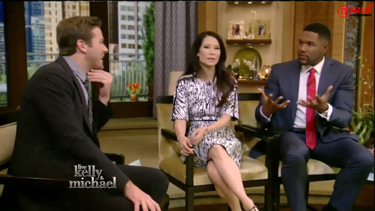 Armie Hammer Interview - The Man from U N C L E  - Live with Kelly and Michael 2015