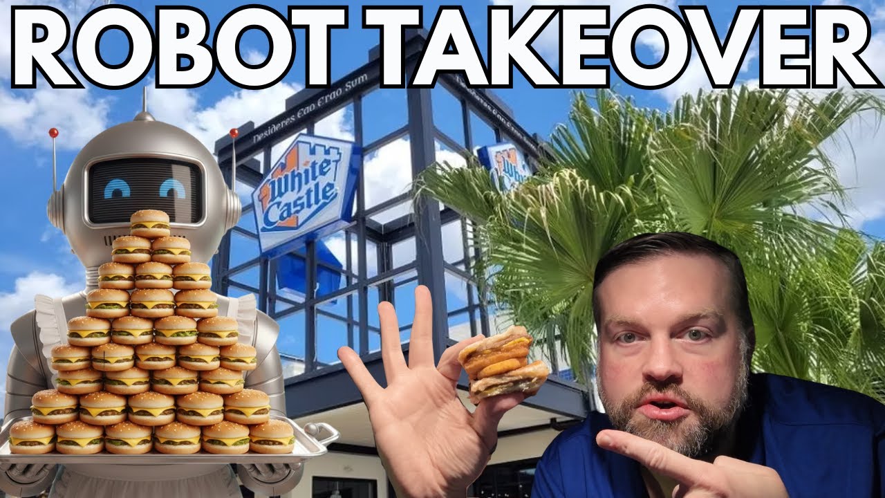 We Found White Castle's INSANE Robot Chef... And the Food BLEW Our Minds! 🤖🍔