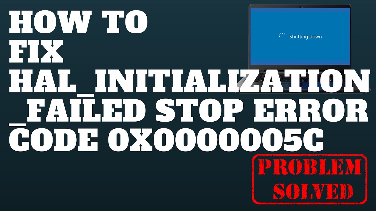 Fix Blue Screen of Death in Windows 10