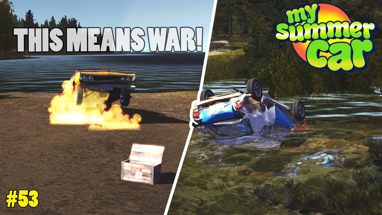 Car Stolen - War Against Fleetari! | My Summer Car