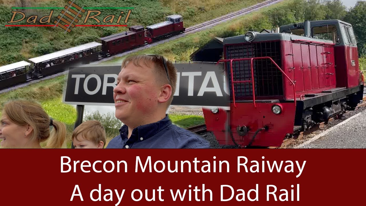Brecon Mountain Railway - A Train Drivers Family Day Out - DAD RAIl HD