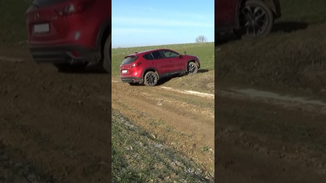 Mazda CX-5 druve on mud #mazda #cx5 #mazdacx5  #mazdaclub #awd #4x4 #offroad #offroading