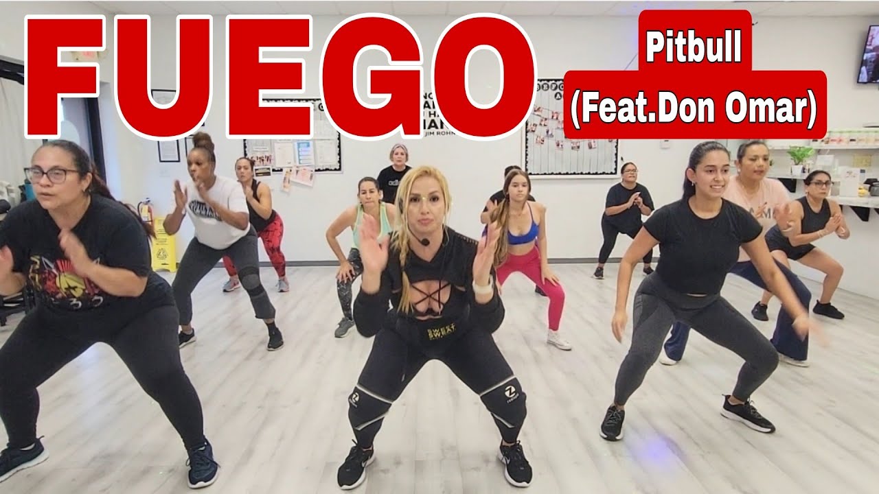 Pitbull - Fuego (feat Don Omar) #zumba #correografia #baile